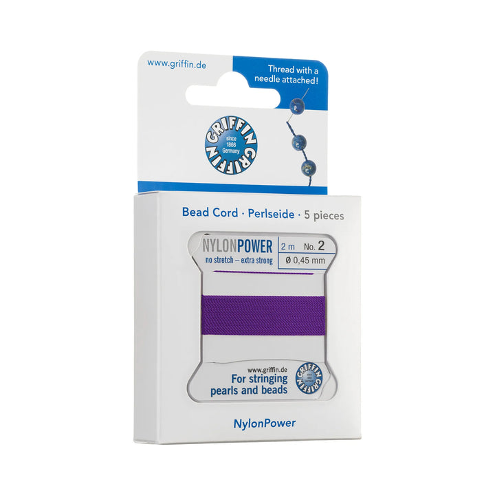 carded-bead-cord-5pieces-size-045mm-Nylon Power-Lilac-71102V