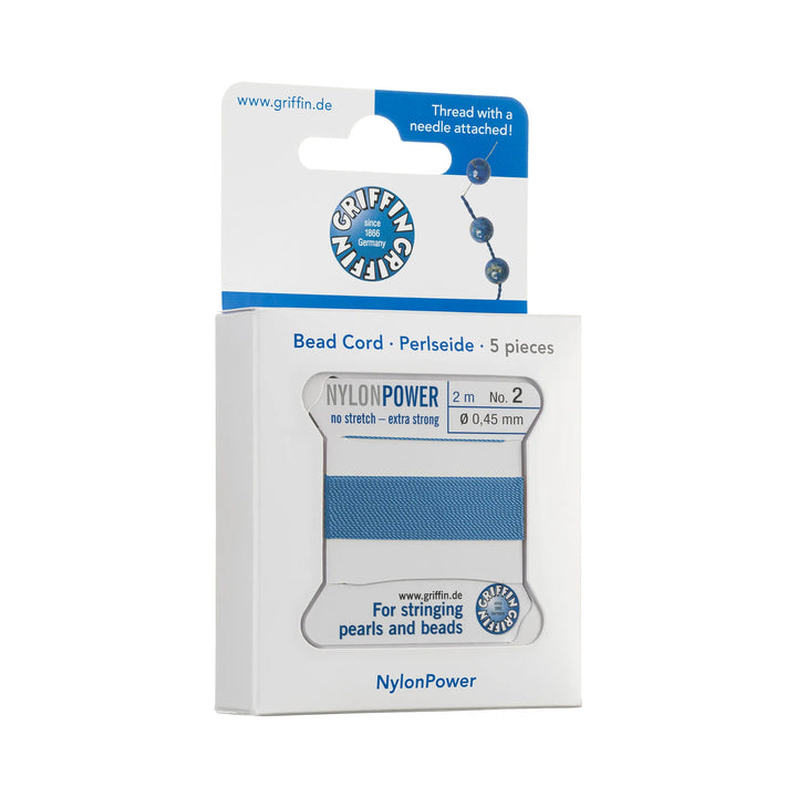 carded-bead-cord-5pieces-size-045mm-Nylon Power-Amber-70802V