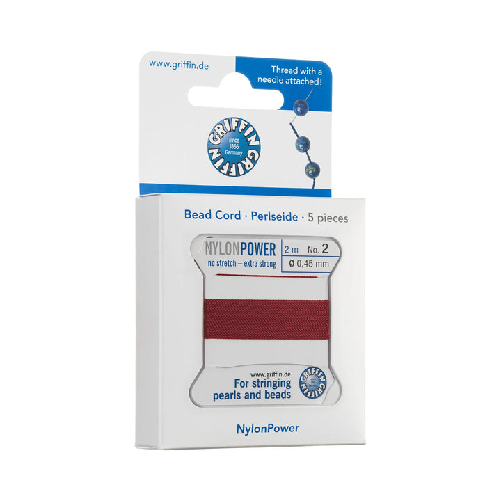 carded-bead-cord-5pieces-size-045mm-Nylon Power-Garnet-70602V