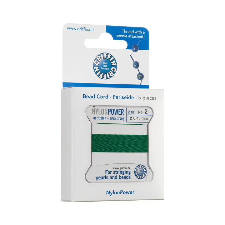 carded-bead-cord-5pieces-size-045mm-Nylon Power-Jade Green-71402V