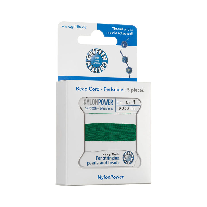 carded-bead-cord-5pieces-size-050mm-Nylon Power-Jade Green-71403V