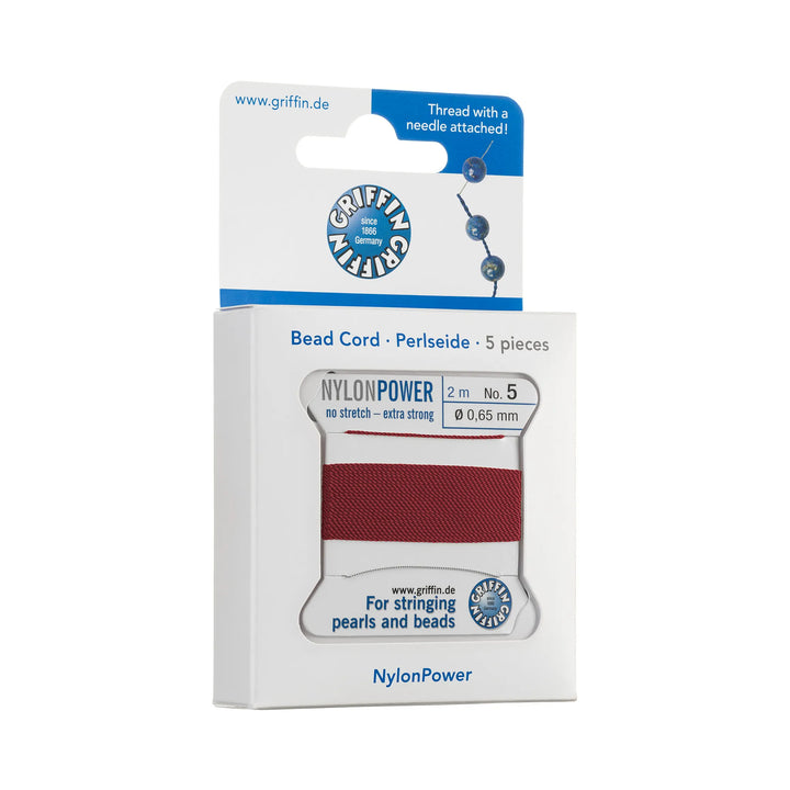 carded-bead-cord-5pieces-size-065mm-Nylon Power-Red-70505V