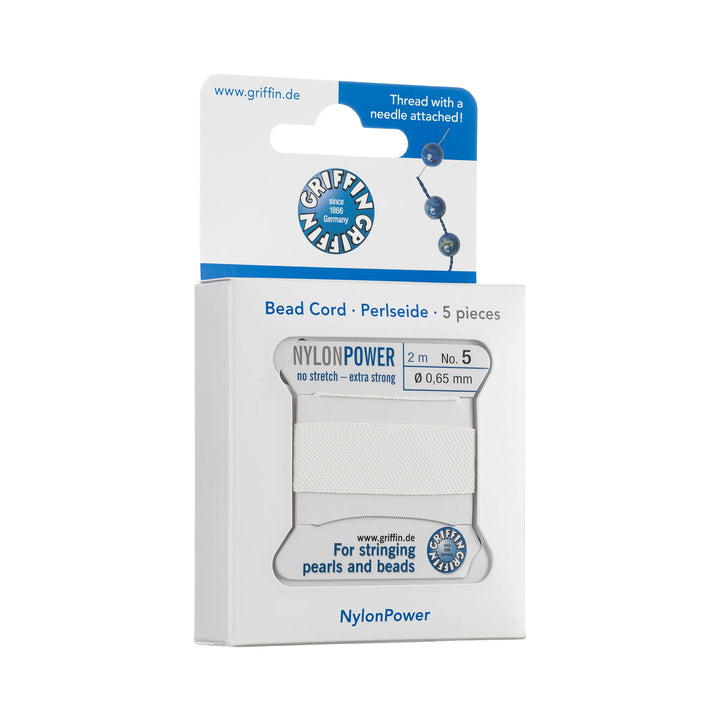carded-bead-cord-5pieces-size-065mm-High Performance-White-30105V