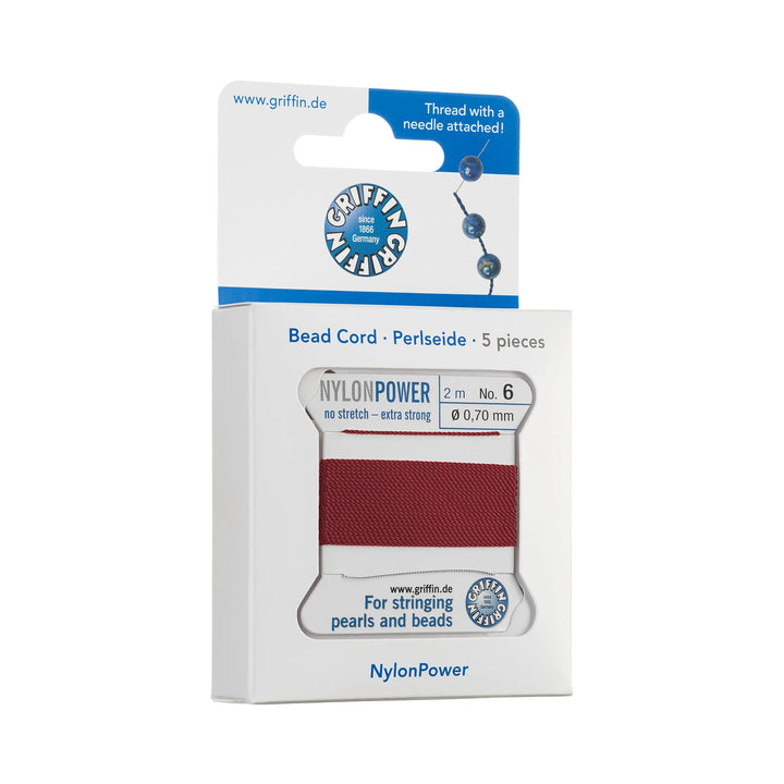 carded-bead-cord-5pieces-size-070mm-Nylon Power-Garnet-70606V