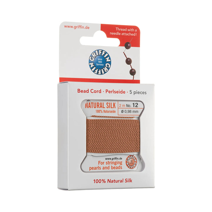 carded-bead-cord-5pieces-size-098mm-Natural Silk-Cornelian-11612V