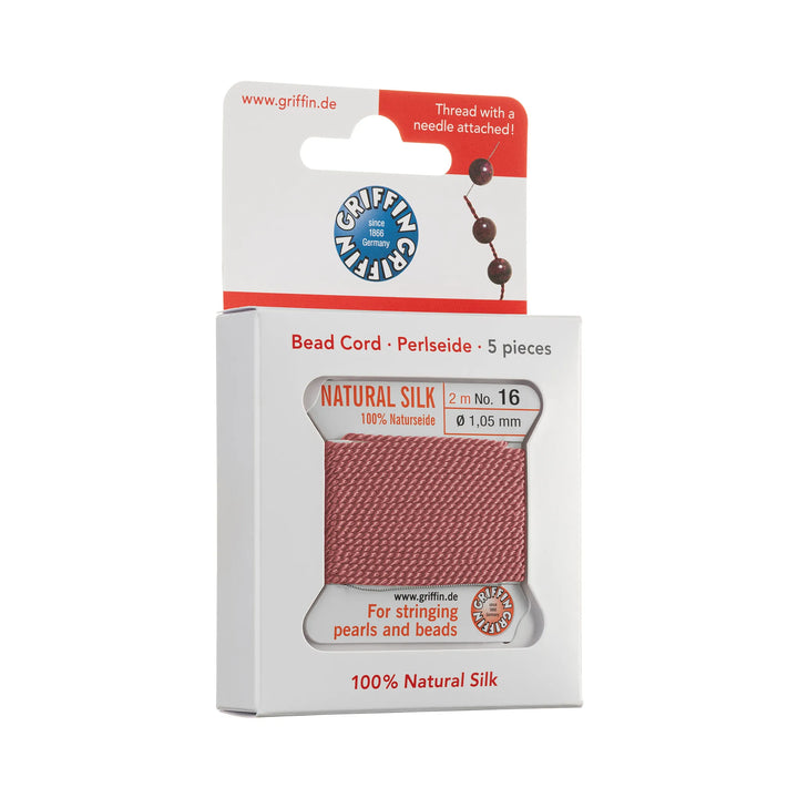 carded-bead-cord-5pieces-size-105mm-Natural Silk-Dark Pink-10316V