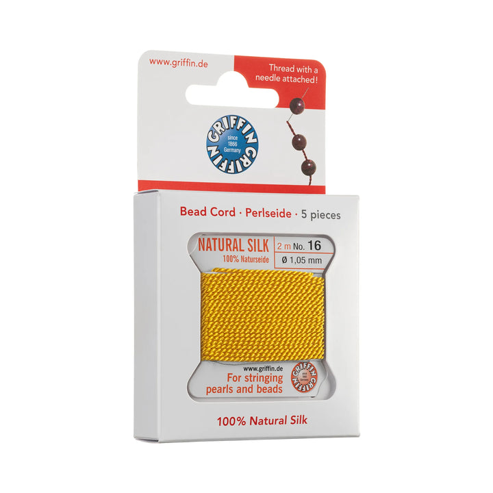 carded-bead-cord-5pieces-size-105mm-Natural Silk-Yellow-10716V