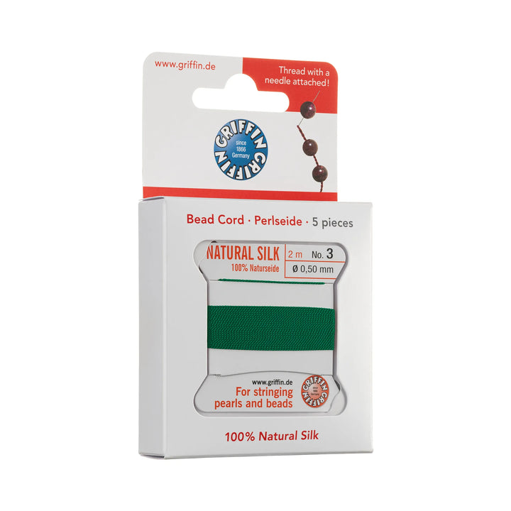 carded-bead-cord-5pieces-size-050mm-Natural Silk-Jade Green-11403V