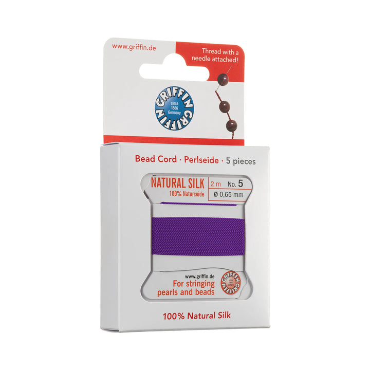 carded-bead-cord-5pieces-size-065mm-Natural Silk-Lilac-11105V