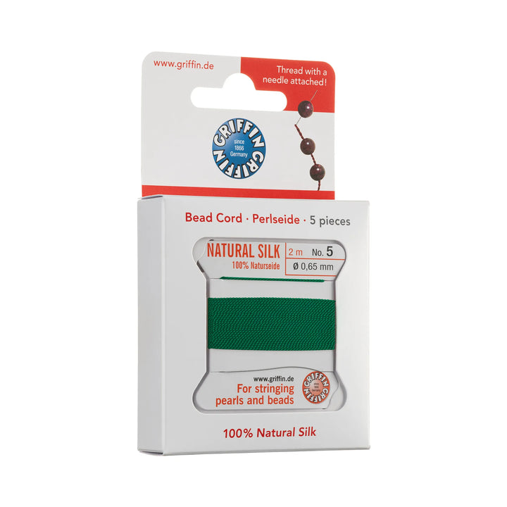 carded-bead-cord-5pieces-size-065mm-Natural Silk-Jade Green-11405V