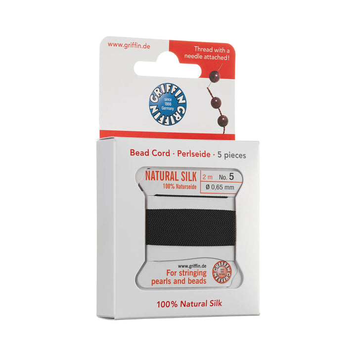 carded-bead-cord-5pieces-size-065mm-Natural Silk-Grey-11905V